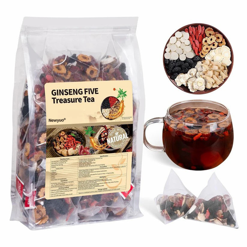 Newyuo® Ginseng & Mulberry Herbal Tea