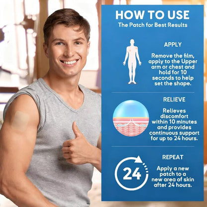 FDA Approved LOVILDS™ DoubleNano COPD Relief Patch (💝 Cough, wheezing, shortness of breath, sputum, stuffy nose, bronchitis, bronchitis, allergy symptoms, lung discomfort)