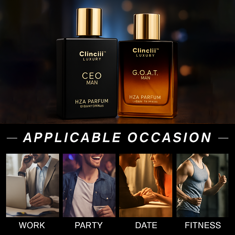 ✨Final 3 Hours: 60%OFF🔥Gentlemen’s Fragrance Set with CEO MAN Perfume & G.O.A.T MAN Aroma