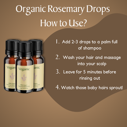 New Year Sale - Veganic Natural Hair Growth Oil