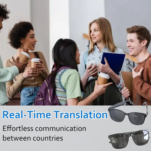 Last Day Promotion 49% OFF🔥-AI Wireless Bluetooth Translation Glasses